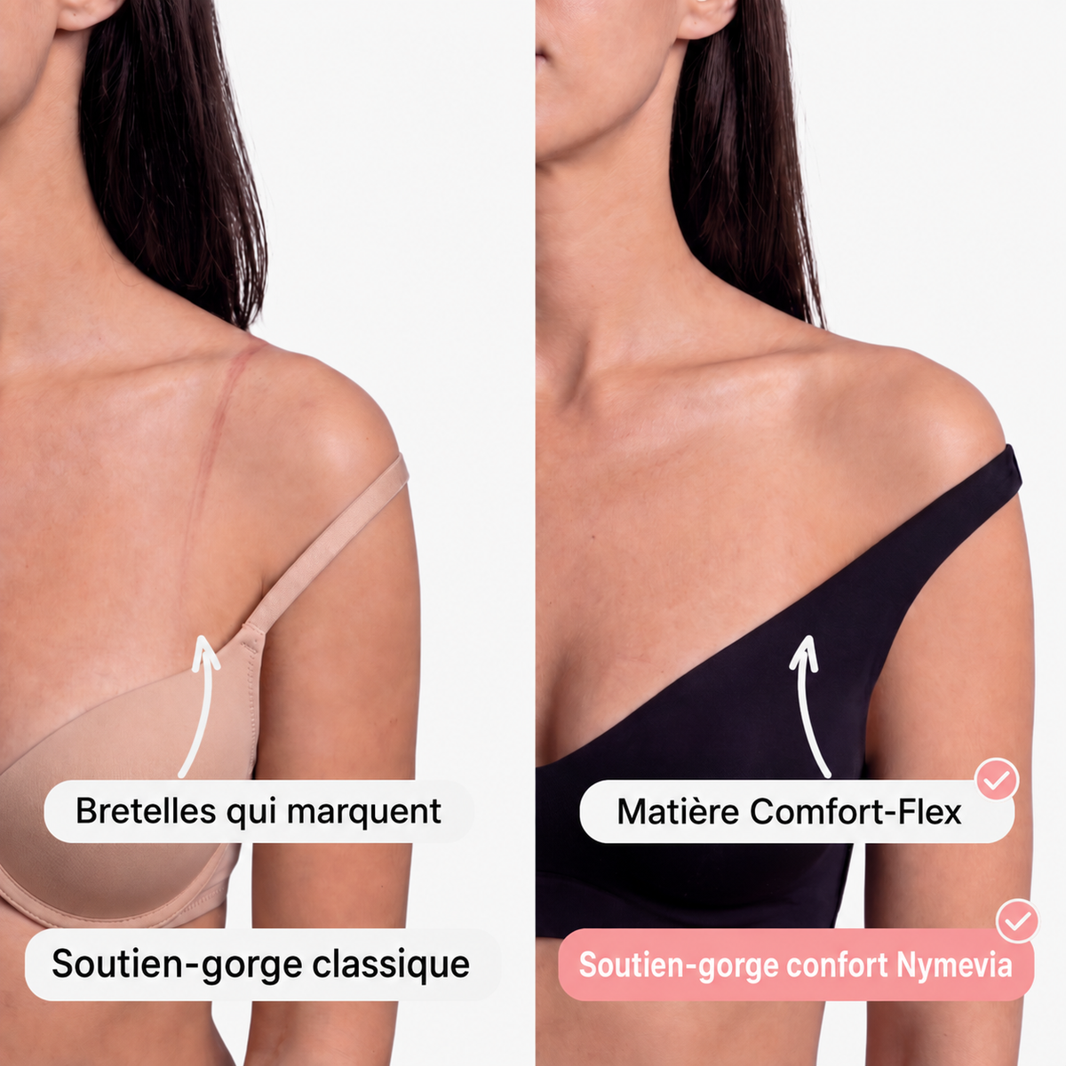Soutien-gorge confort Nymevia — sans armature