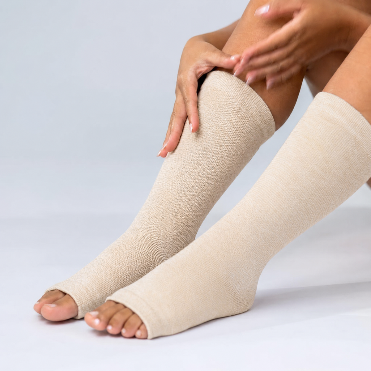 Premium Anti-Fatigue Bamboo Footsleeves