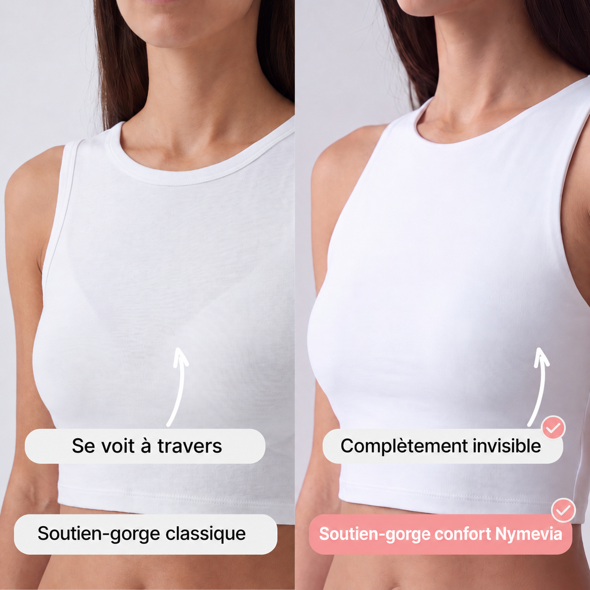 Soutien-gorge confort Nymevia — sans armature